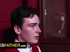 Church Guy Myott Hunter Gets Penalized For Daydreaming About Hookup With The Bishop - YesFather