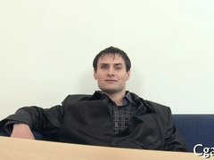 Queer hunk takes it hard in a rough and wild fuckfest