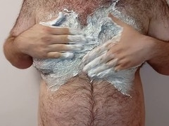Huge, hairy gay dads show off their man boobs