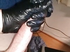 Edging with latex and lotion