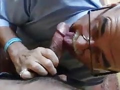 Sucking dad