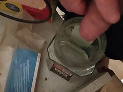 Pee in bottle