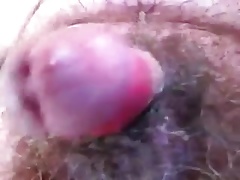 Masturbating