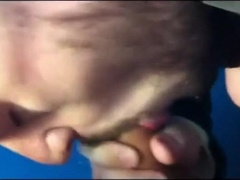 Cum sucker in public wc 7