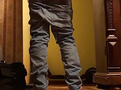 Gay butt: jeans and g-string