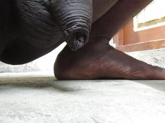 Hot Man Showing Cock 360 Degree Position