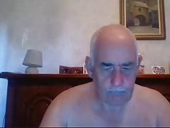 grandpa show on webcam