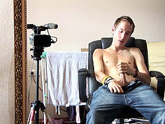 lad Patrik Grego hammering His uncut Meat