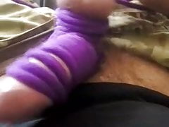 Cock tied
