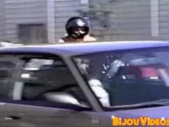 Good looking bum driller pounds his hairy lover up the ass