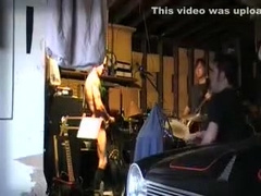 Wanking with music