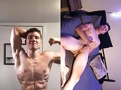 Hot boy jerking