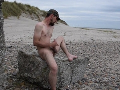 cum on the beach 2