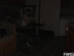 Teen 18+ Chick Mel Grey Jerking Matt Muck