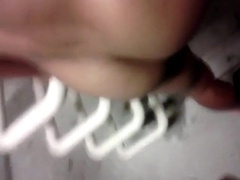 Risky Bareback Fuck in the Staircase 6