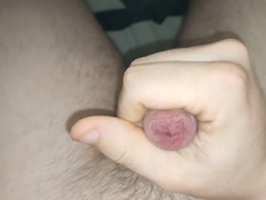 Sneaky Fap off while somebody is in the Bedroom