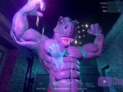 Gay dinosaur sex simulator game with anatomically correct features