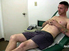 Jock physical Blaine Nicholas fresh Patient check-up