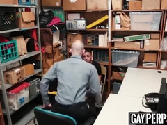 Security Officer Destroys Young Latino Shoplifters Ass2