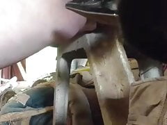 Net friend cum on my exgfs heels
