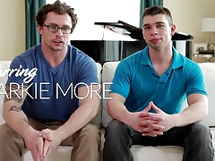 Markie More Gets Doggy Fucking from Young Muscle Hunk