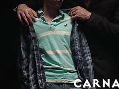 BoyForSale DILF Legrand Wolf uses dildo deep inside sub gay