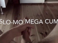 Massive Cumshot in Slow Motion
