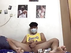 Horny asian boy