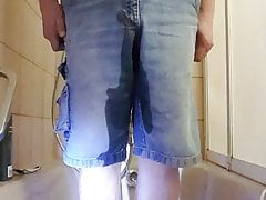 wetting jeans