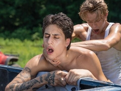 Angel Elias drives Leo Louis to a remote place for sex