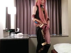 Amateur Asian CD cosplay jo