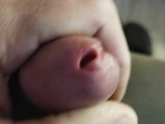 Close-up onanism with delectation