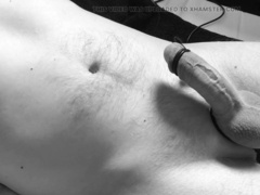 Man is rocking the EStim united the sack of babymakers and the dick-head at 3x speed.