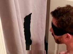 3 wise men stop by my gloryhole for oral service