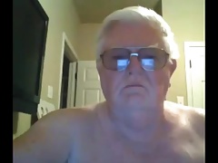 grandpa stroke on webcam