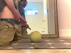 Practical Cunny - Part One - Practising Hook-Up with a Honeydew Breast Tutorial