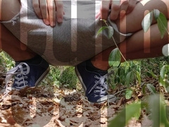 ultra-kinky woods walker jerkoff his firm bone