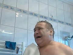 Shower time for daddy