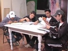 OTB DUDES - Nice Latino twunk pummeled sans a condom after spunky dt