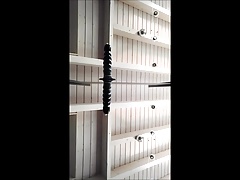 Giant black dildo