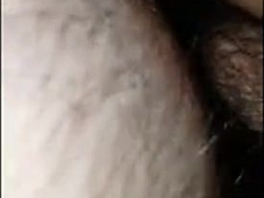 POV hairy chub bottom getting fucked not by daddy in hallway 8