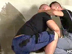 hard ripped queer gets assfucked