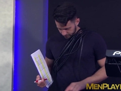 Sexy Robbie Rojo ass fucked hardcore by classy suit stallion