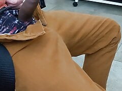 Stroking my dick