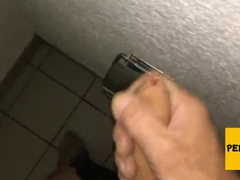 Public Restroom Handjob and Masturbation Compilation0000
