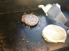 Having Fun Using Cooking Obects to Masturbate with at Work!