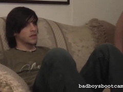 Super-naughty Twunks LT Mkay And John Cox Jack Off Their Ginormous Cock