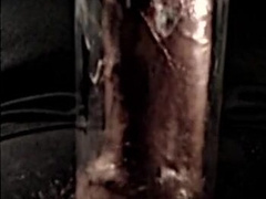Wiry Trunk in Slow Pumping Fapping Machine