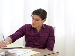 Declan Blace ass fisted by Aiden Ward til anal prolapse