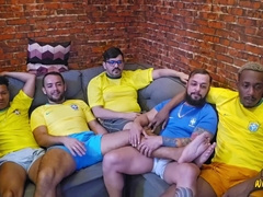 Time to witness football with buddies completed in hell